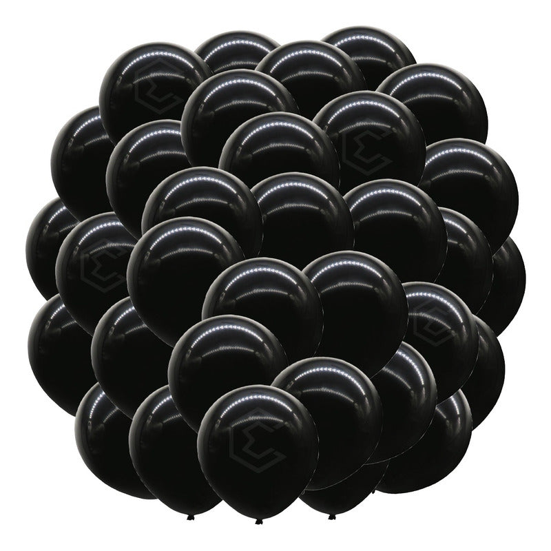3 Globos Brillosos N°18 De Látex Para Fiestas Bodas Eventos