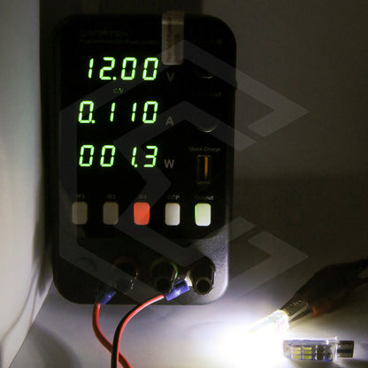 Par Focos De Pellizco T10 15 Leds Encapsulado