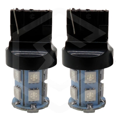 2 Focos 1157 1156 1176 3157 7440 7443 13 Leds  Estrobo 12v