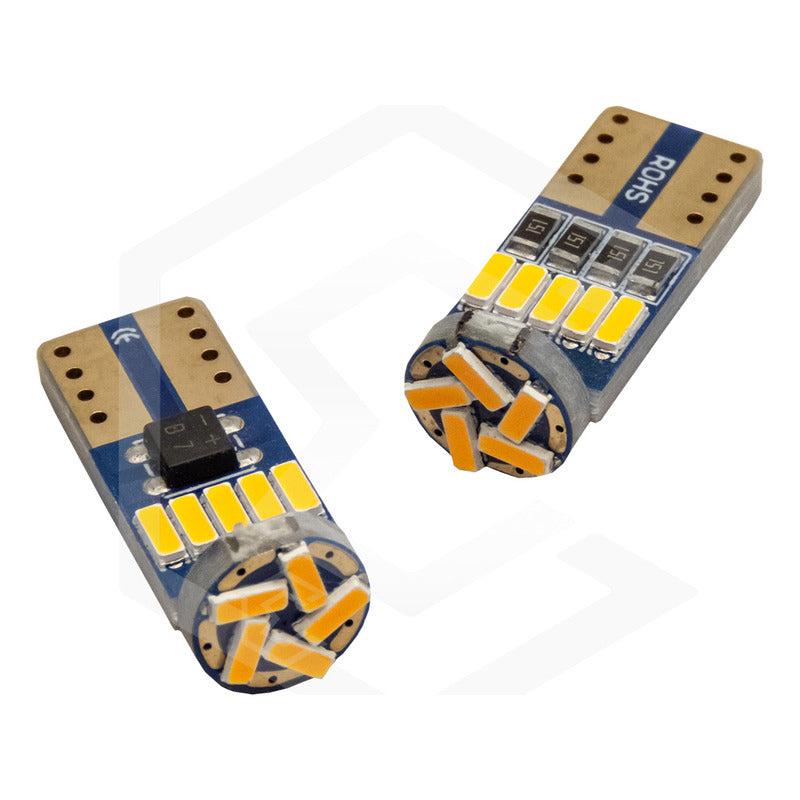 Par Focos De Pellizco 15 Led Canbus Alta Intensidad 12v