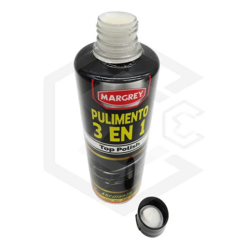 5abrillantador, Cera Y Pulimento 3 En 1 Polish Margrey 500ml