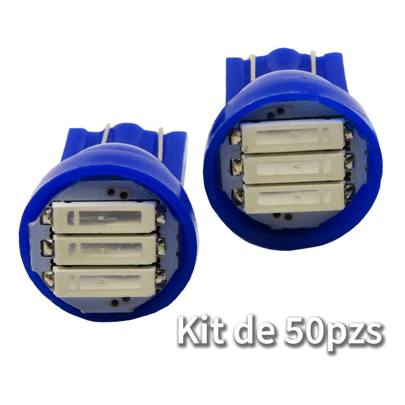 Kit 50 Focos De Pellizco 3 Leds Grande Super Potente