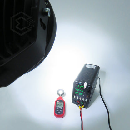 Faros Universales Redondo 10 Leds Hiper Lupa Fijo 7'' 12-24v