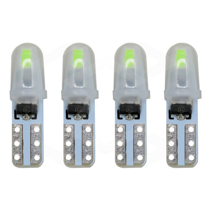 4 Focos Led T5 2721 12v Tablero De Mandos Cluster 5 Colores
