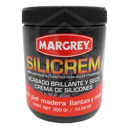Abrillantador Para Llantas Y Plásticos - Silicrem W Margrey Blanco