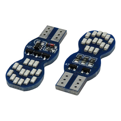 10 Foco De Pellizco T10 30 Led Secuencial Stop Direccional