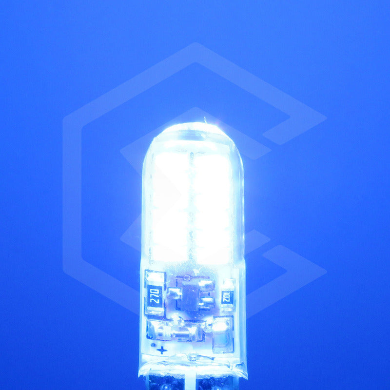 Par De Focos De Pellizco 24 Leds Canbus Fijo+estrobo 12v