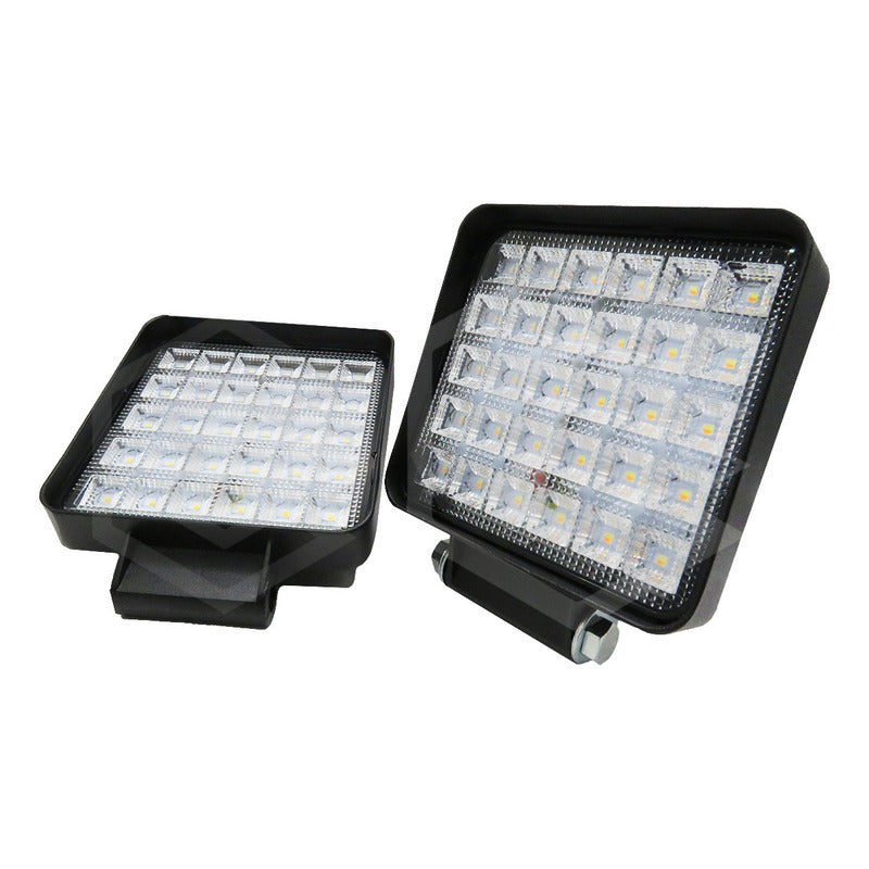 Par De Faros 24 Leds 9-30v 72w Blanco/ambar 5 Funciones