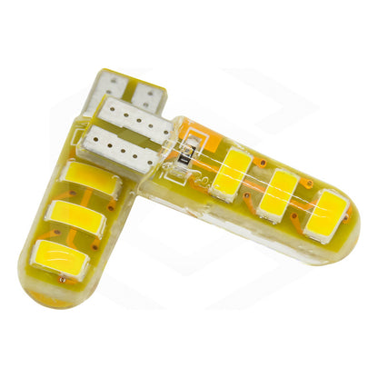 Kit De 10 Focos De Pellizco T10 6 Gel Leds Smd Alta Potencia