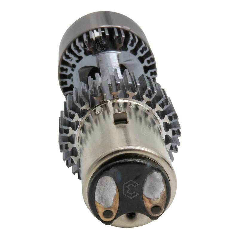 Foco Carro/moto Ba20d Csp Led Bicolor Ojo Ángel 2 Caras 22 W