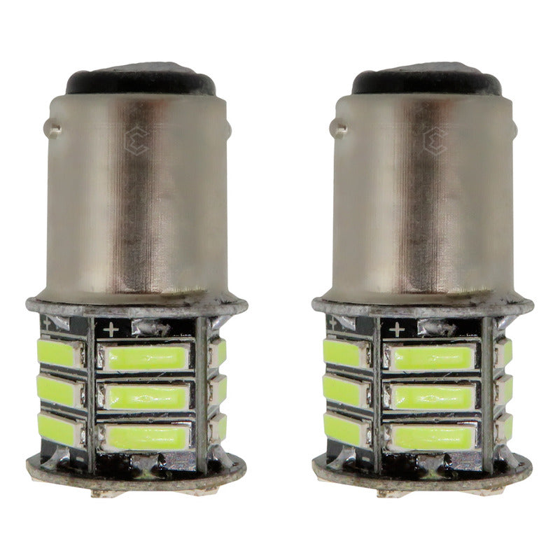 Par Focos 21 Leds 1176 2 Polos Con Patas Parejas Estrobo 12v