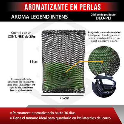 2 Aromatizante Para Auto Desodorante Perla Casa Oficina 25gr