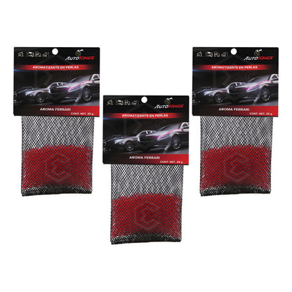 3 Aromatizante Para Auto Desodorante Perla Casa Oficina 25gr