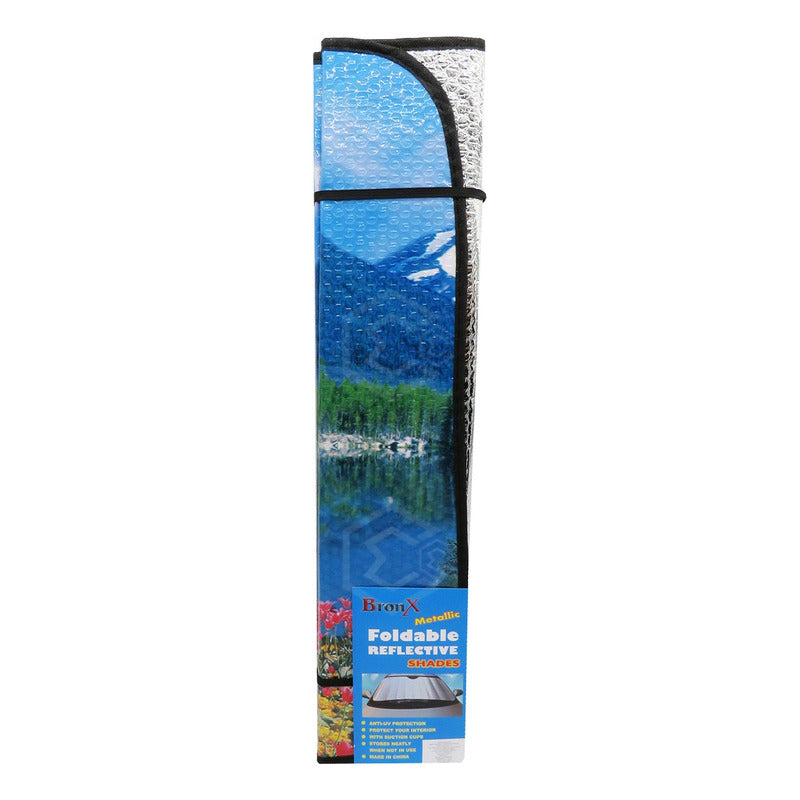 Cubresol Parasol Auto Metalizado Con Chupones Varios Modelos