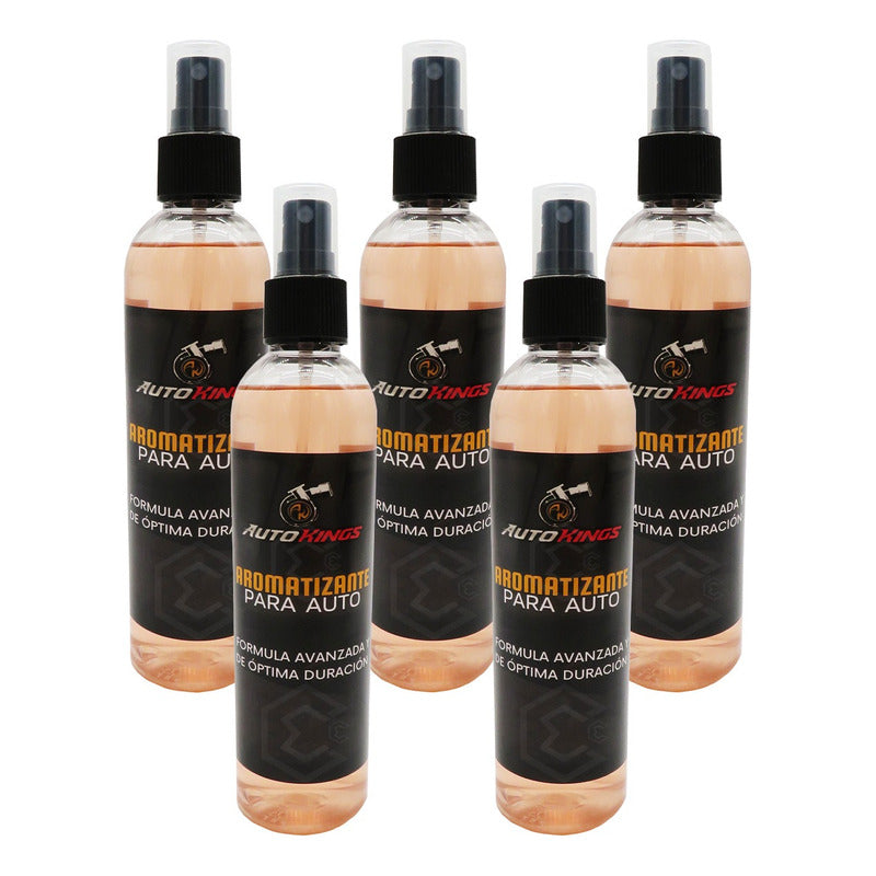 5 Aromatizantes Auto Desodorante Liquido Casa Oficina 270ml