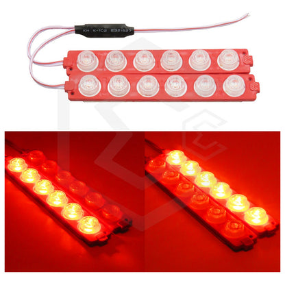 10 Módulos 12 Leds Código 3 Funciones Grúa Torrera 6w T