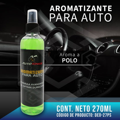 5 Aromatizantes Auto Desodorante Liquido Casa Oficina 270ml