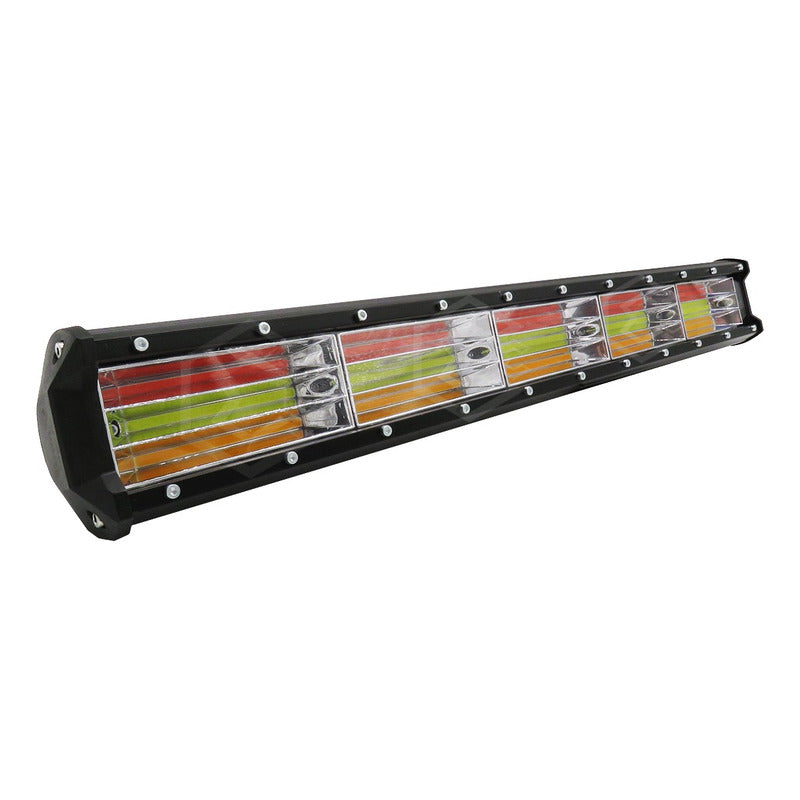 Barra Led 21.8'' Multicolor Fijo 4 Funciones Estrobo 12-24v