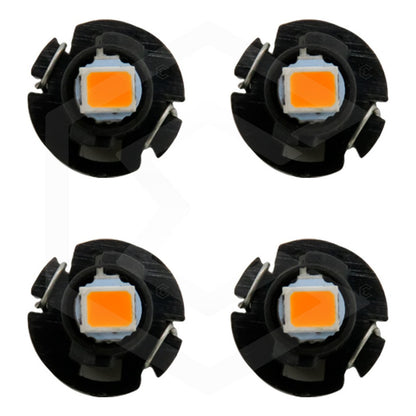 Kit 4 Focos Led T3 T4.2 T4.7 Clúster Para Tablero Fija 12v