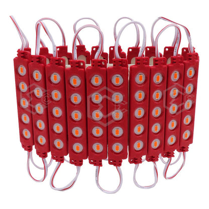 20 Modulos De 5 Leds 5630 Hiper Led Ip65 Contra Agua Color