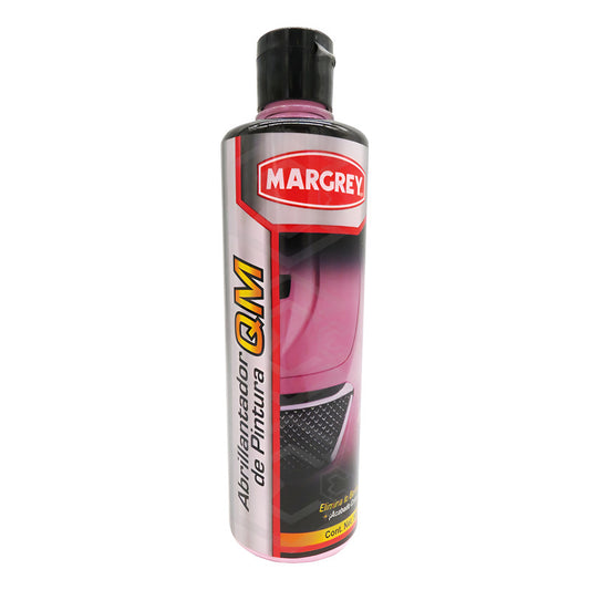 Abrillantador Cera Qm 500ml Pintura Acabado Cristal Margrey Rosa Chicle