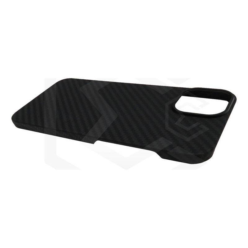 Funda Case De iPhone 13-14 Fibra De Carbono 100% Real