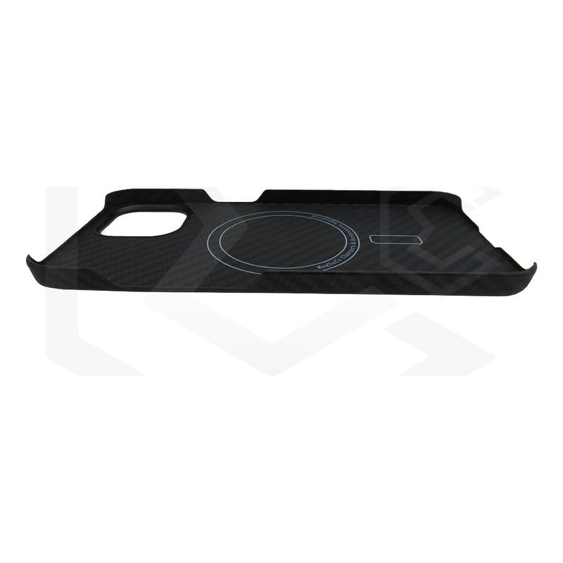 Funda Case De iPhone 13-14 Fibra De Carbono 100% Real