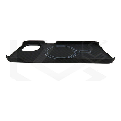 Funda Case De iPhone 13-14 Fibra De Carbono 100% Real
