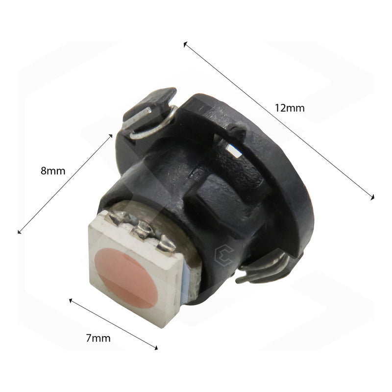 Kit 4 Focos Led T3 T4.2 T4.7 Clúster Para Tablero Fija 12v