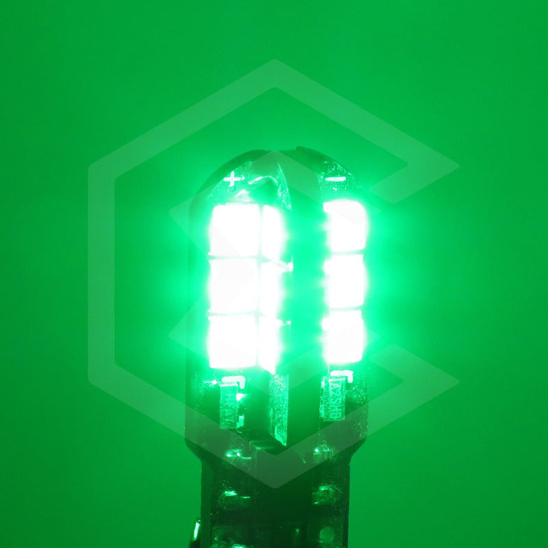 Par De Focos Pellizco T10 24 Leds Canbus 3030 Alta Potencia