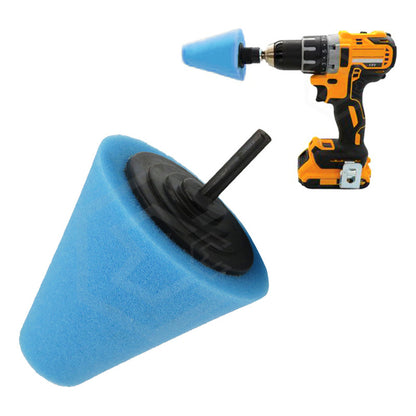 Cono Para Pulido De Rines Esponja Marca Etari Azul Corte