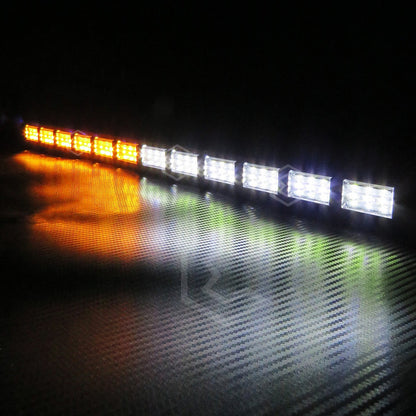 Barra 216 Led 19 Funciones 12 Módulos Bicolor Estrobo 12-24v