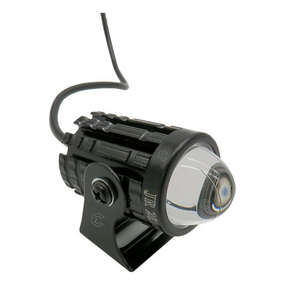 2 Faros Redondos Tipo Granada 6 Led Blanco-ambar Fijo 12-24v