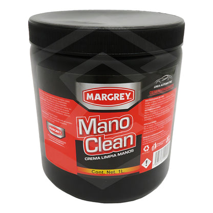 Mano Clean 1l Crema Quta Grasa Limpiadora Para Manos Margrey