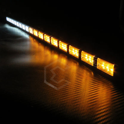Barra 324 Led 19 Funciones 18 Módulos Bicolor Estrobo 12-24v