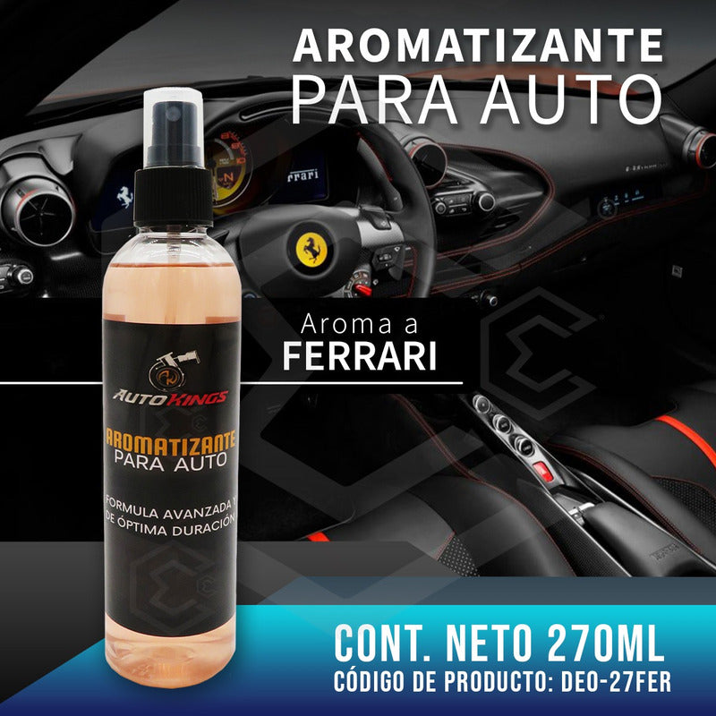 3 Aromatizante P Auto Desodorante Liquido Casa Oficina 270ml