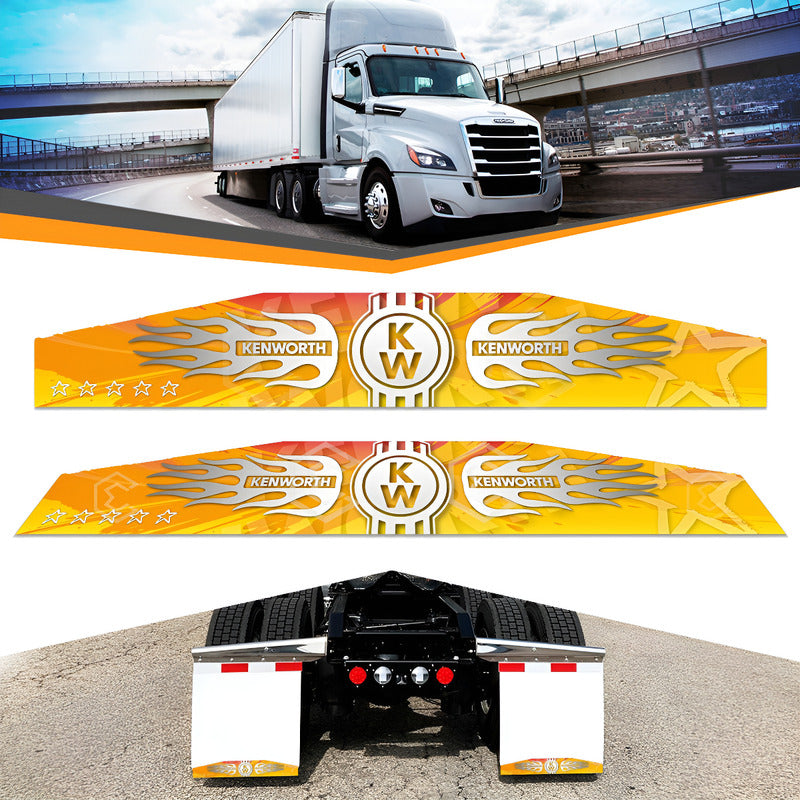 Contrapeso Para Lodera Kenworth Trailer 60cm X 10cm 2 Pieza