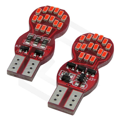 10 Foco De Pellizco T10 30 Led Secuencial Stop Direccional T