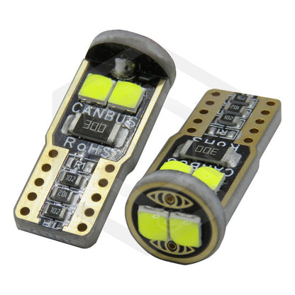 Kit 10 Focos Pellizco 6 Led Burbuja Canbus Super Potente 12v