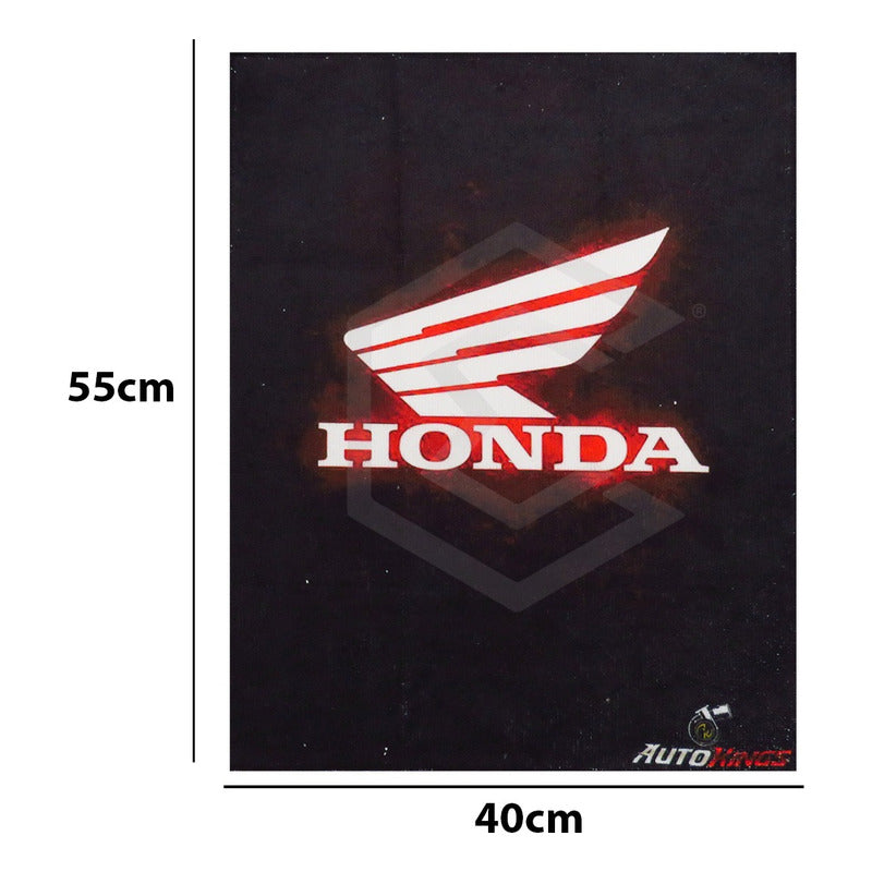 Toalla Microfibra Roja Moto Honda Gold Wing Cbr Navi 55x40