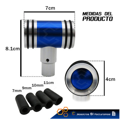 Perilla Pomo Palanca Universal Cambios Tipo Avion Automotriz
