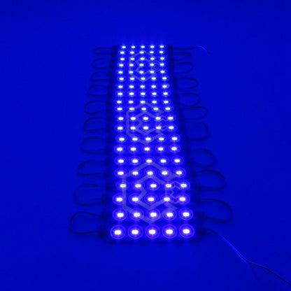 10 Modulos De 5 Leds 5630 Hiper Led Ip65 Contra Agua Color