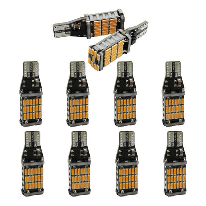 10pzs Focos Led T15 W16w Canbus 45 Smd 4014 1800lm Auto 12v
