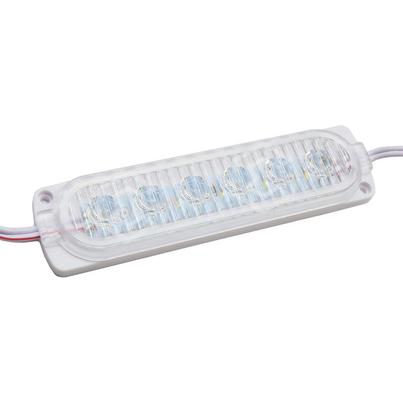 20 Módulos 6 Led Acrilico Alta Intensidad Color A Elegir 12v