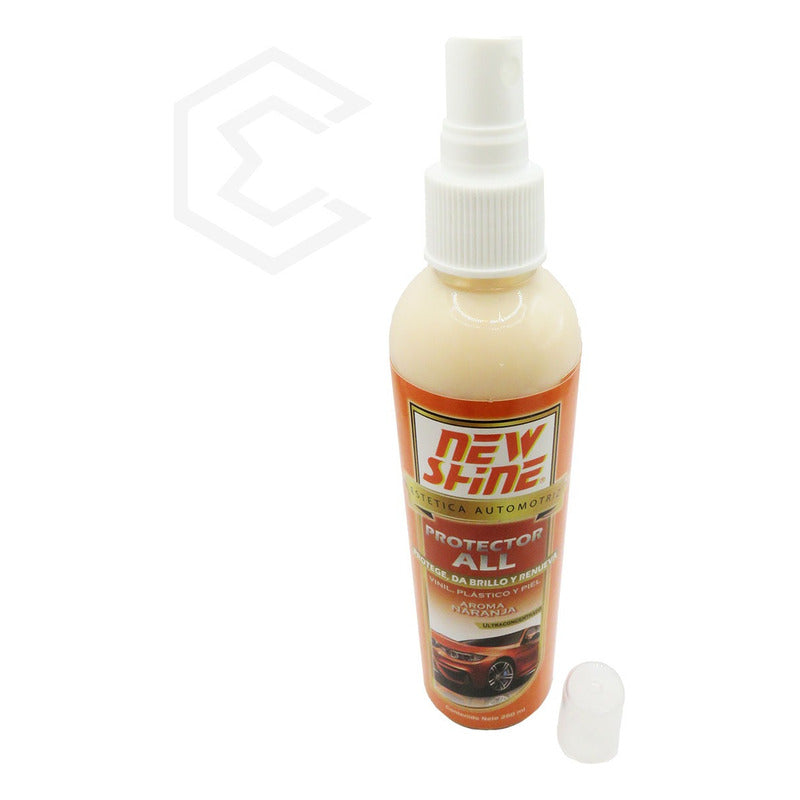 Protector All Brillo Renueva Vinil Plastico Piel Aromas