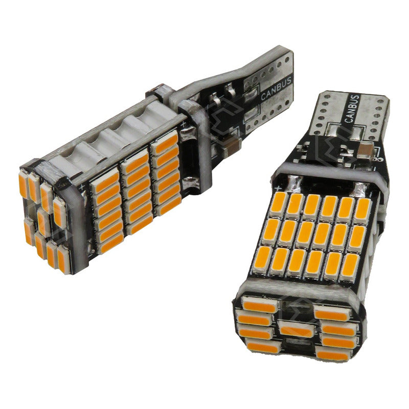 2 Foco De Pellizco Led T15 W16w T16 921 Canbus Para Reversa