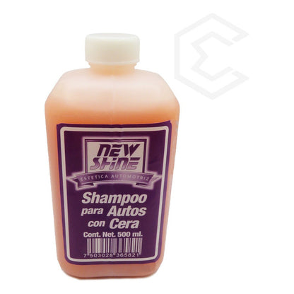 5 Shampoo Para Auto Con Cera Excelente Brillo 500ml