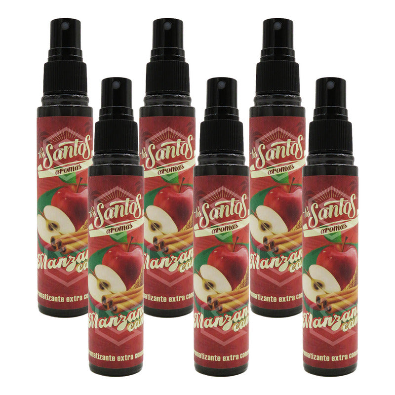 6 Aromatizante Botella Spray Liquido 60ml Auto Casa Ambiente