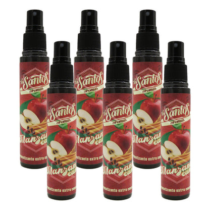 6 Aromatizante Botella Spray Liquido 60ml Auto Casa Ambiente