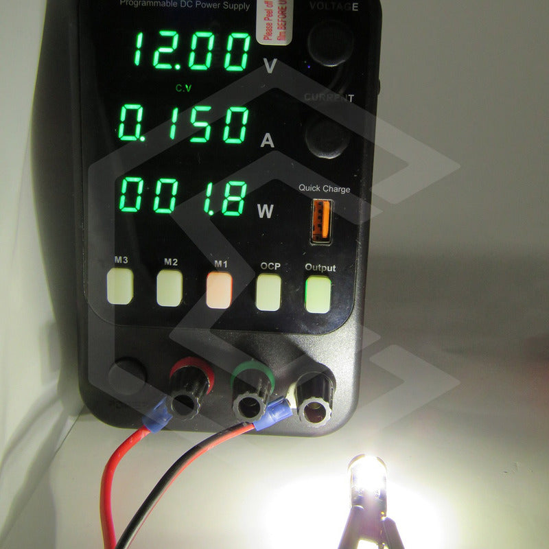 Par De Focos De Pellizco T10 Canbus 3 Leds Premium 12-24v